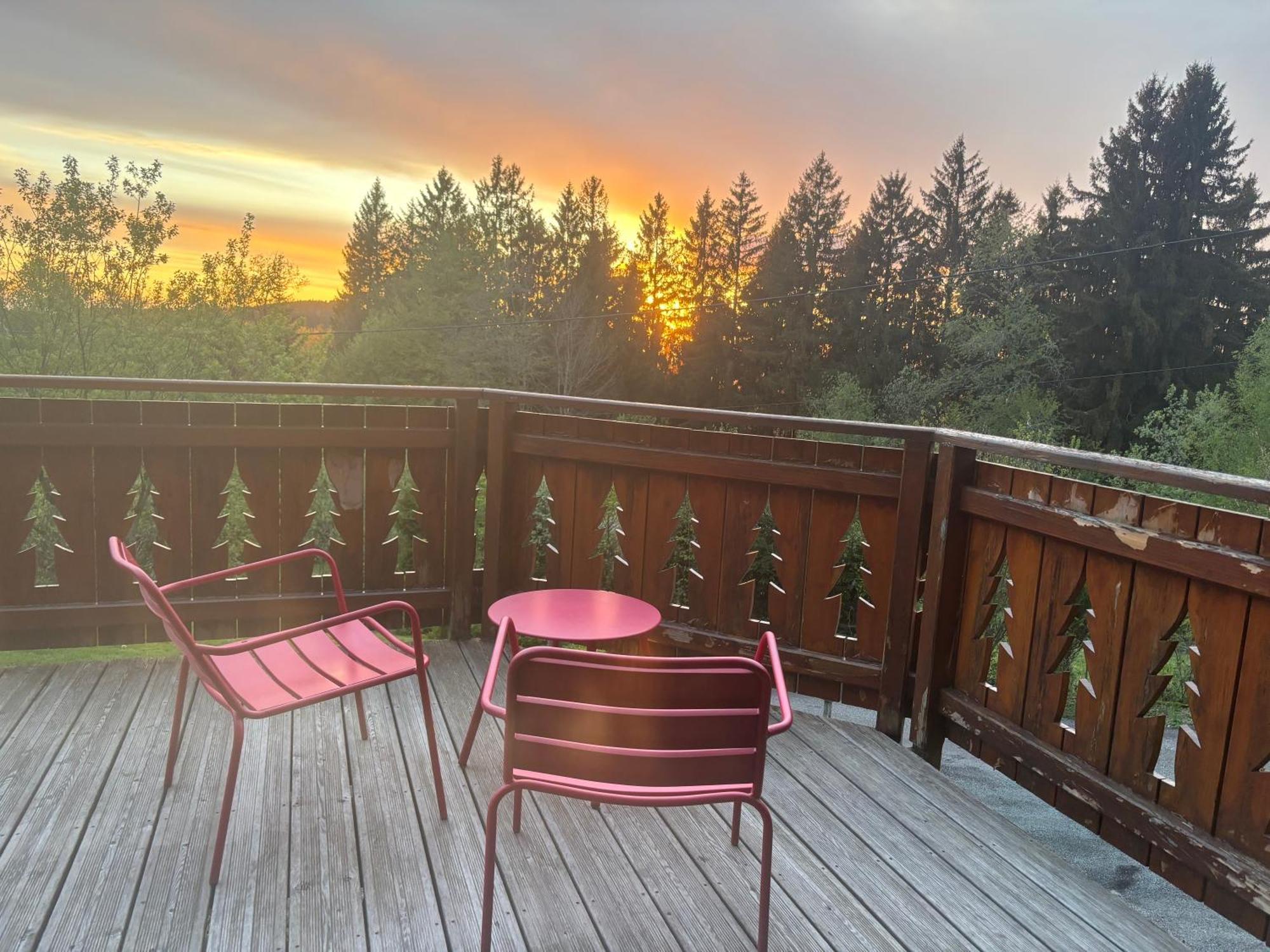 Chalet Avec Jacuzzi Prive, Vue Sur Les Vosges Belfahy Exterior foto