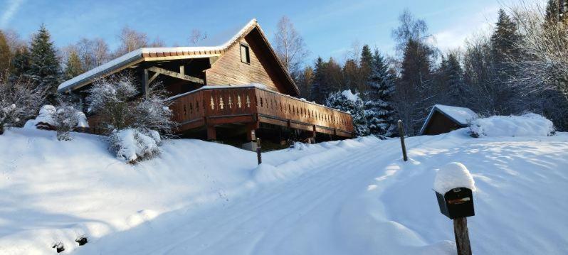 Chalet Avec Jacuzzi Prive, Vue Sur Les Vosges Belfahy Exterior foto