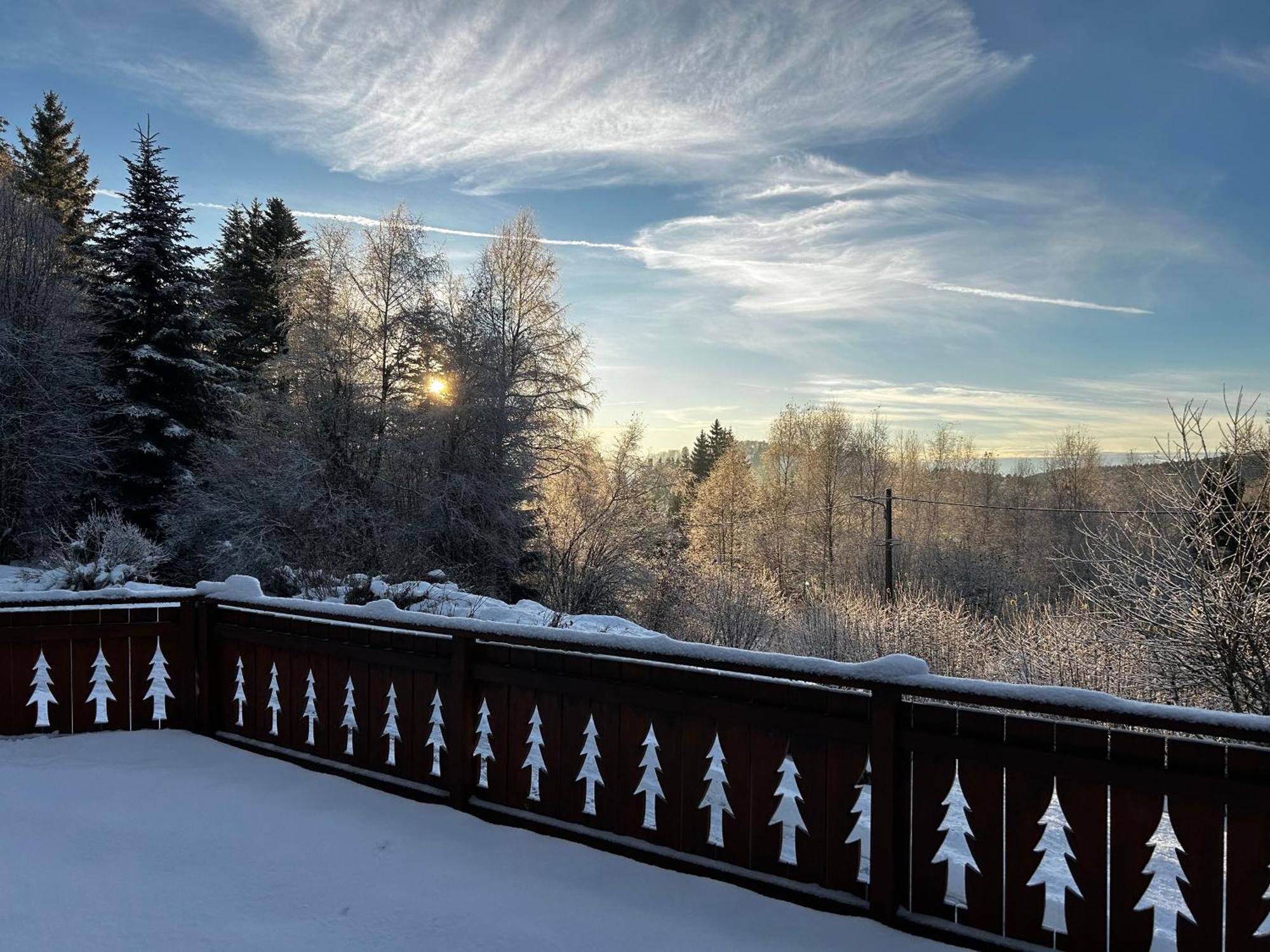 Chalet Avec Jacuzzi Prive, Vue Sur Les Vosges Belfahy Exterior foto