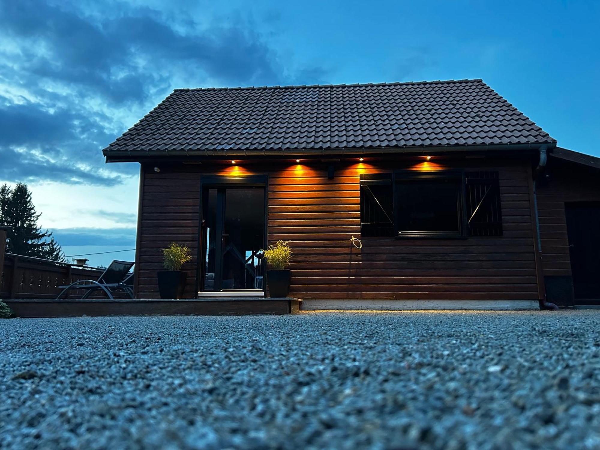 Chalet Avec Jacuzzi Prive, Vue Sur Les Vosges Belfahy Exterior foto