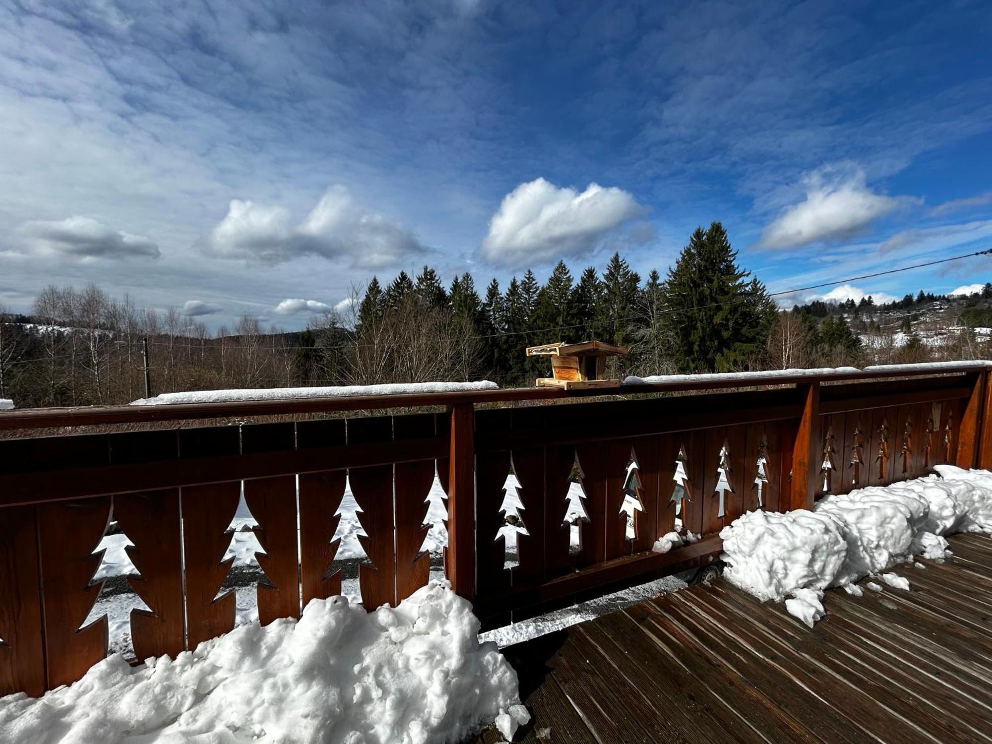 Chalet Avec Jacuzzi Prive, Vue Sur Les Vosges Belfahy Exterior foto