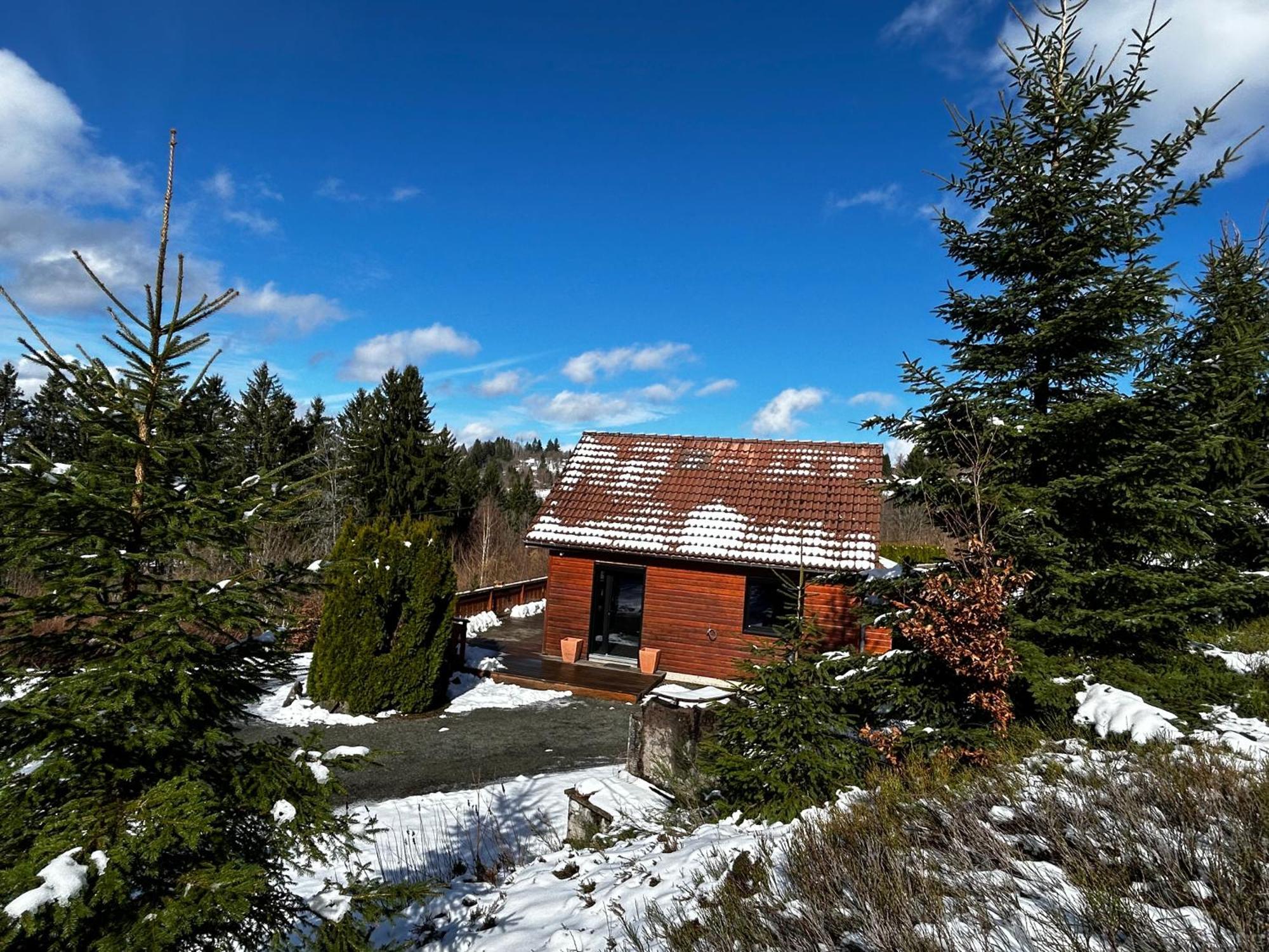 Chalet Avec Jacuzzi Prive, Vue Sur Les Vosges Belfahy Exterior foto