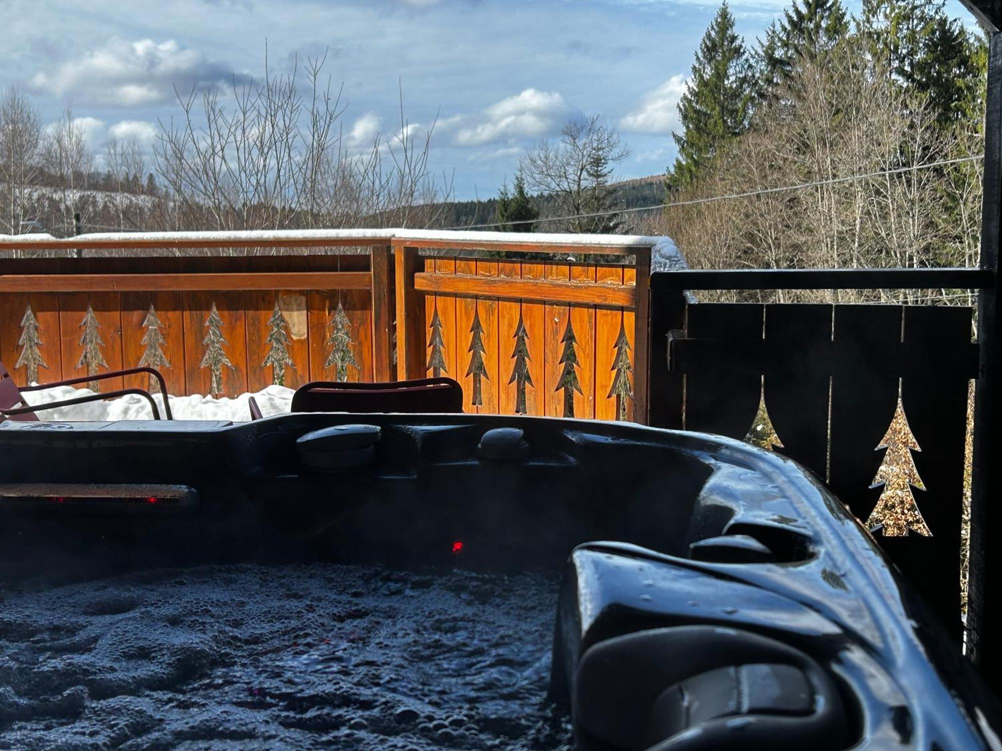 Chalet Avec Jacuzzi Prive, Vue Sur Les Vosges Belfahy Exterior foto