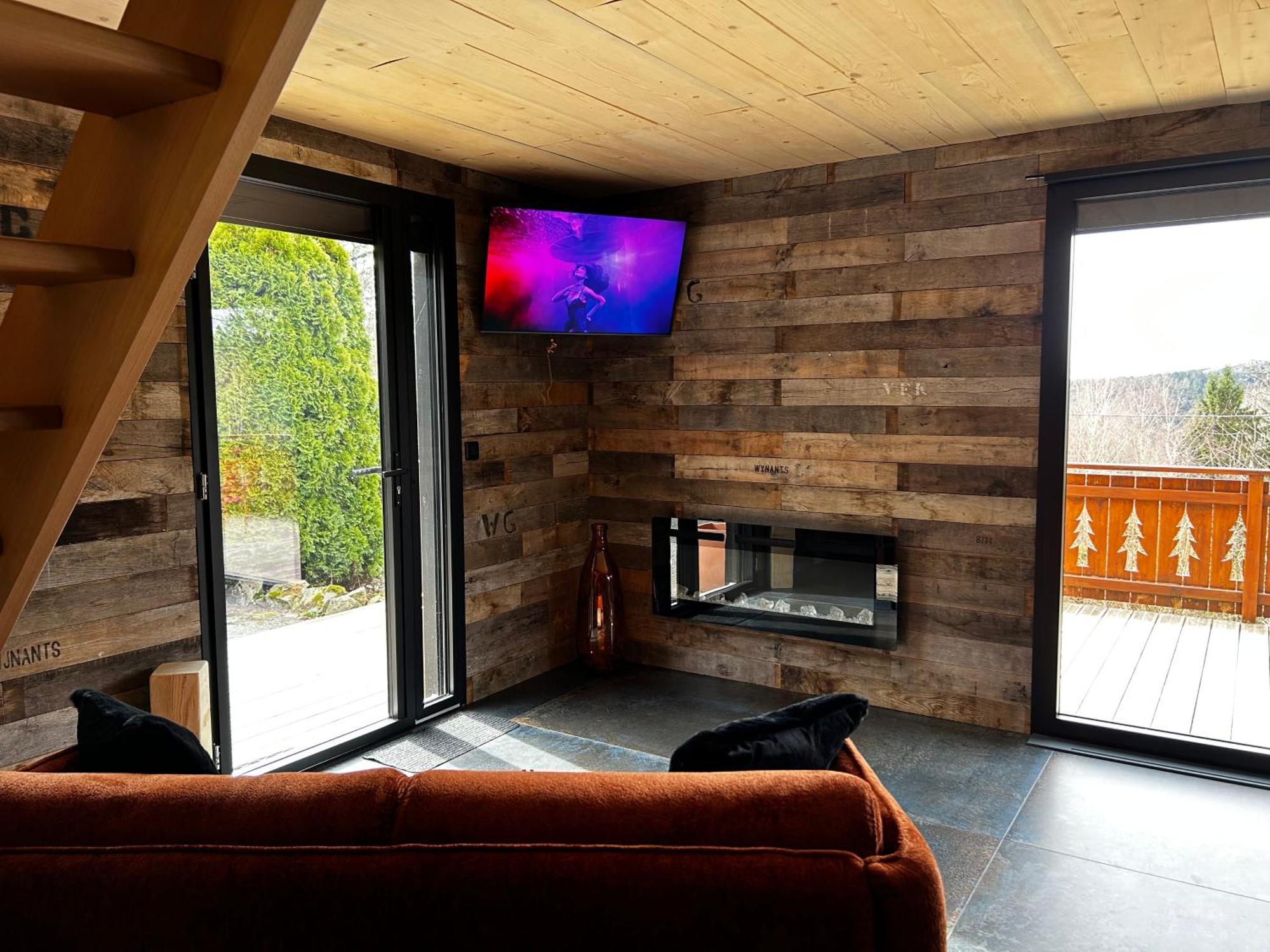 Chalet Avec Jacuzzi Prive, Vue Sur Les Vosges Belfahy Exterior foto